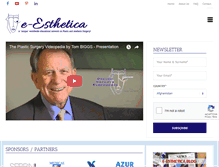 Tablet Screenshot of e-esthetica.com